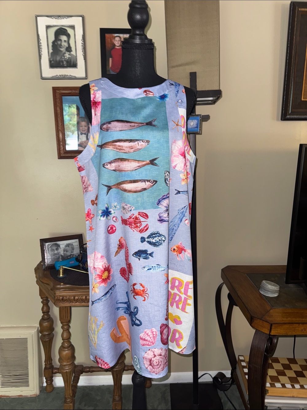 Cute Cool Sleeveless Beachy Dress